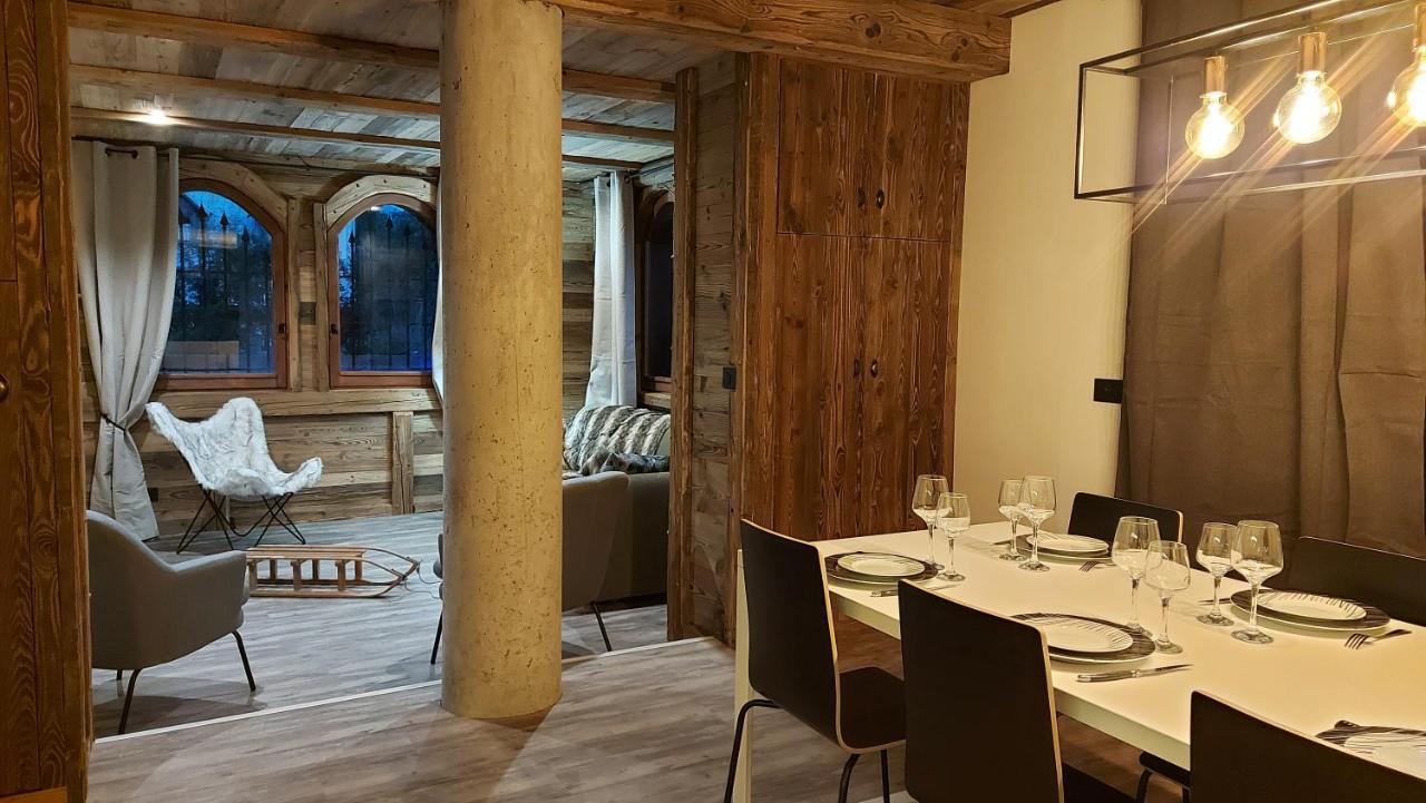 Chalet Serre Cambeou Piscine&Spa Saint-Chaffrey Exterior foto
